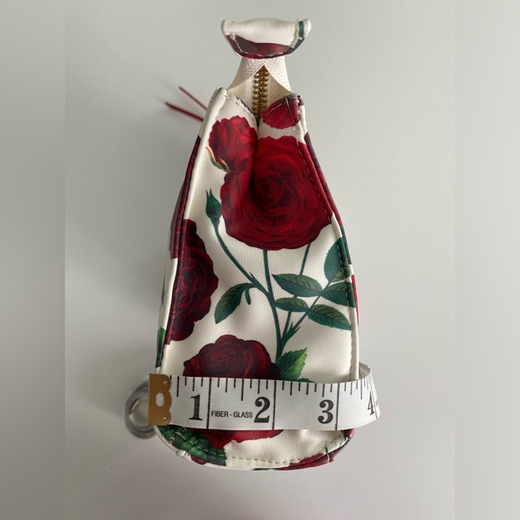 NWOT Paper Destiny Rose Print Zipper Pouch Makeup Cosmetic Bag 🌹 - Picture 7 of 7